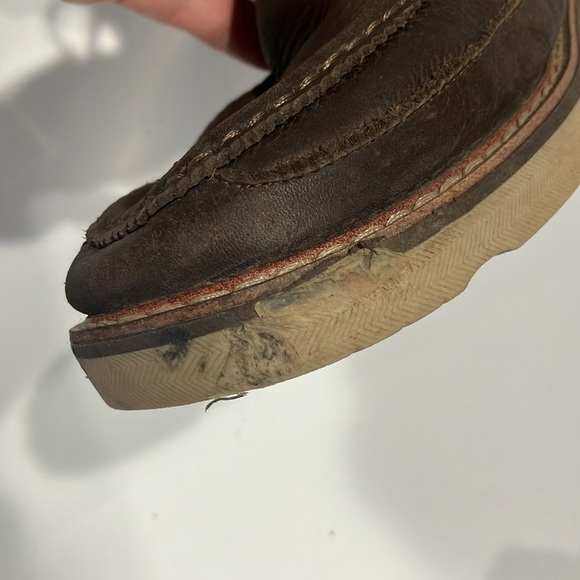 Toms Searcher boots brown leather lace up boots size 11.5‎ main image 7